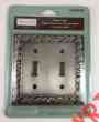 0364636 Light Allen Finish Silver Bronze Plate Switch Toggle Double Roth