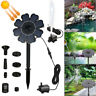 0737504739142 Unbranded Outdoor Solar Powered Floating Bird Bath Water