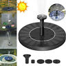 10737504738312 Unbranded Solar Water Fountain Pump Floating Panel Bird 0737504736790