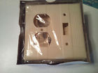138 Ivory Two Wall Bakelite Gang 10 Eagle Nos Plates Eagaline