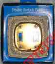 142-54 Bf Switch Double Genuine Plate Brass Kirsch Gold Vintage White Wall