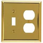 163tdbr 4-3 Plt Wall 4in Plates 1 Tack Stl 5in Blank American Decorative