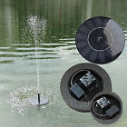 191381166499 Us Solar Power Panel Fountain Pump Kit Pool