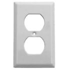 L882-51-07 1gng Wht Decorative Plt Crmc Wall Decor Gfci Screws Plates Mintcraft