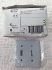 2-gangle Ss2 Toggle Plate Hubbell Cover 10 Box Switch
