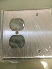 97542 2 Wall Pc Switch Mulberry Duplex Plate Stainless Blank Steel Gang 10