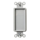 2100gy Communication Blank Hubbell Modular Outlet Cover