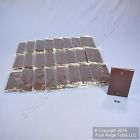 2129b Standard Wallplates Blank Mounted Thermoset Cooper Cover 25 1g Box Brown
