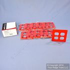5150rd 2g Red Receptacle Unbreakable Covers Cooper 10 Wallplate Outlet Duplex