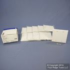 2137w 2gang Cover 10 Box Wallplates Blank Thermoset White Eagle Mounted Standard