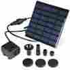 2tyn-pq-fx-1 Aytai Professional 1.2w Solar Powered Bird Bath Fountain Pump With Panel 763250106365