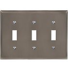 68tttgm 3 Wallplate Gray Amerelle Metal Gun Toggle Manhattan