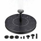 3k4andkffy General Solar Powered Bird Bath Fountain Water Pump Floating Outdoor