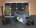 40wpump Various 40w Solar Panel Powered Water Fountain Pump W Battery Back-up Power Day Night