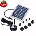 4119 Lewisia Solar Fountain Pump Pool Pond Bird Bath 7449681734119