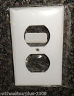 4132w Cooper Pieces 10 Duplex Receptacle Gang Wallplate