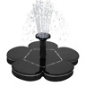 43551-104852 Brilliant Birdbath Solar Fountain Pump Outdoor Powered Bird 691039907394