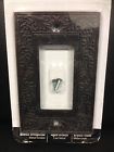 43rvb 1 Amerelle Tac English Amer Garden Bronze Aged Wallplate Rocker-gfci