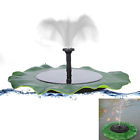 4894697653351 Unbranded Lotus Leaf Solar Fountain Pump Water For