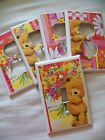Sw691 5 Flowers Light - Outlet Set Electrical Switch Bear Cover Teddy Pc