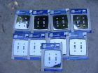 52186 Plated Amerock Switch Triple Lot Polished 9 Chrome Accents Double
