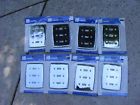 52187 Lot Switch Triple Amerock Accents 8 Chrome Polished Plated