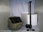 53gph Rock Pump Generic Cordless Solar Power Submersible Water Fountain Pond Panel In
