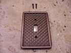 Wp1752t-vbr-u3 6 Basketweave Switch Plate Venetian Cover Box Bronze