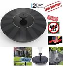 6095 Branded Solar Powered Fountain Water Pump Floating Garden 072443156095