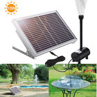 610877830497 Poweradd Solar Powered Panel Water Pump Pool Garden