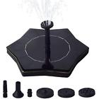 611138885614 Solar Pumps Fountain Powered Bird Bath Panel Kit