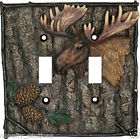 614 Rivers Light Double Switch Cover Moose Edge