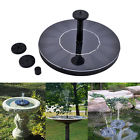 629769544305 Unbranded Solar Powered Fountain Water Pump Floating Garden