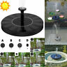 629784241371 Unbranded Mini Solar Powered Floating Bird Bath Water