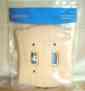 64631 Plate Brainerd Wooden Switch Wall Birch Double