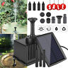 180l-h 677222085469 Eeekit Solar Fountain Submersible Water Pump Kit Filter