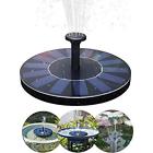 689771839714 Solar Pond Fountains Fountain Freestanding Powered Bird Bath