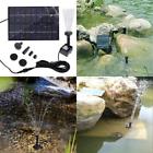 705353694264 Sieges Mini Solar Power Water Fountain Submersible Pump