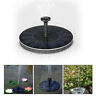 708311855288 Brushless Solar Power Fountain Water Pump Panel Kit