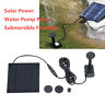 180l-h 718174143736 Unbranded Solar Power Water Pump Submersible Kit Fountain