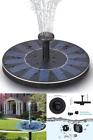 726084315990 Tranmix Solar Powered Bird Bath Fountain Pump Floating