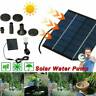 200l-h 760970203602 Unbranded Solar Power Fountain Submersible Water Pump With