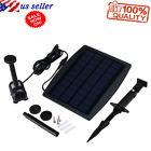 764276324610 Mosaion Outdoor Solar Water Pump Bird Bath Fountain