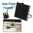 78921386 Undisclosed Solar Power Fountain Water Pump Panel Kit Pool Home