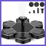 790404488060 Instecho Solar Fountain Pump Powered Floating For Garden