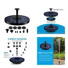 797646246342 Yantop Fountain Pump Solar Powered Bird Bath Power