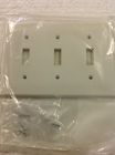 80711-w 80711 Thermoplastic Plate Leviton Unbreakable 10 Switch Toggle 3g White Plaque