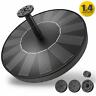 8431276752874 Airkoul Solar Fountain Panel Kit Water Pump Free