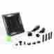 85p130 Solar Pump Waterfall Garden Fountain Kit Pannel Battery Pack Led Light 47 In L