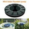 889251501821 Unbranded Solar Fountain Fish Bath Pond Decor Pool